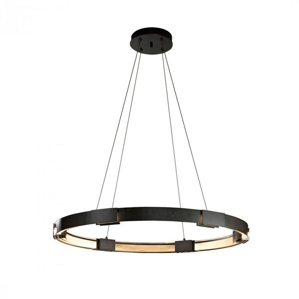 Pendant, 12-Light, Standard Height, Bronze, Clear Glass, 48"W (138589-SKT-STND-05-ZM0394 4TEDYP)