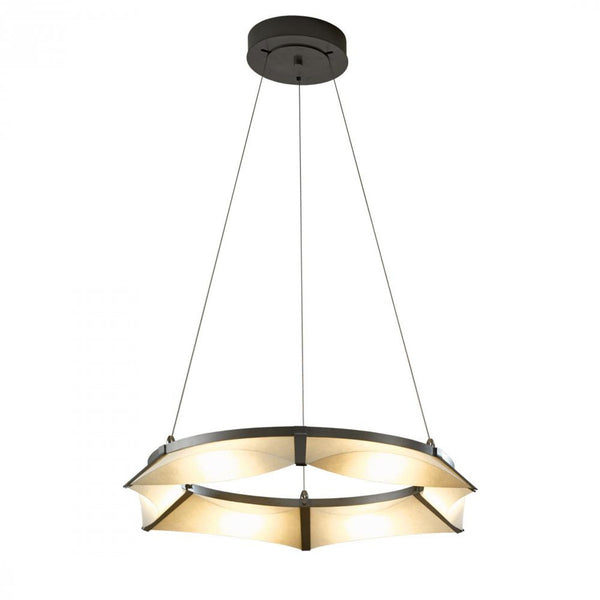 Pendant, 1-Light, Standard Height, LED, Soft Gold, 32.8"W (138650-LED-STND-84-SH1974 3WTZZ1)