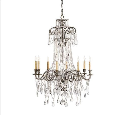 Eight-Light Chandelier