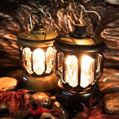 Portable Multi-function LED Waterproof Rechargeable Outdoor Lanterns