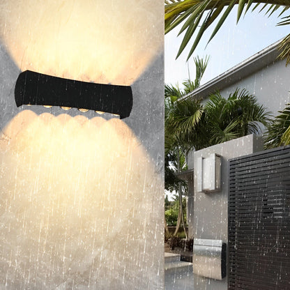 Outdoor Up Down Light LED Waterproof Exterior Aluminum Wall Lights