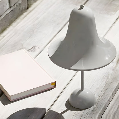 Polished Iron LED Nordic Portable Hat Table Lamp