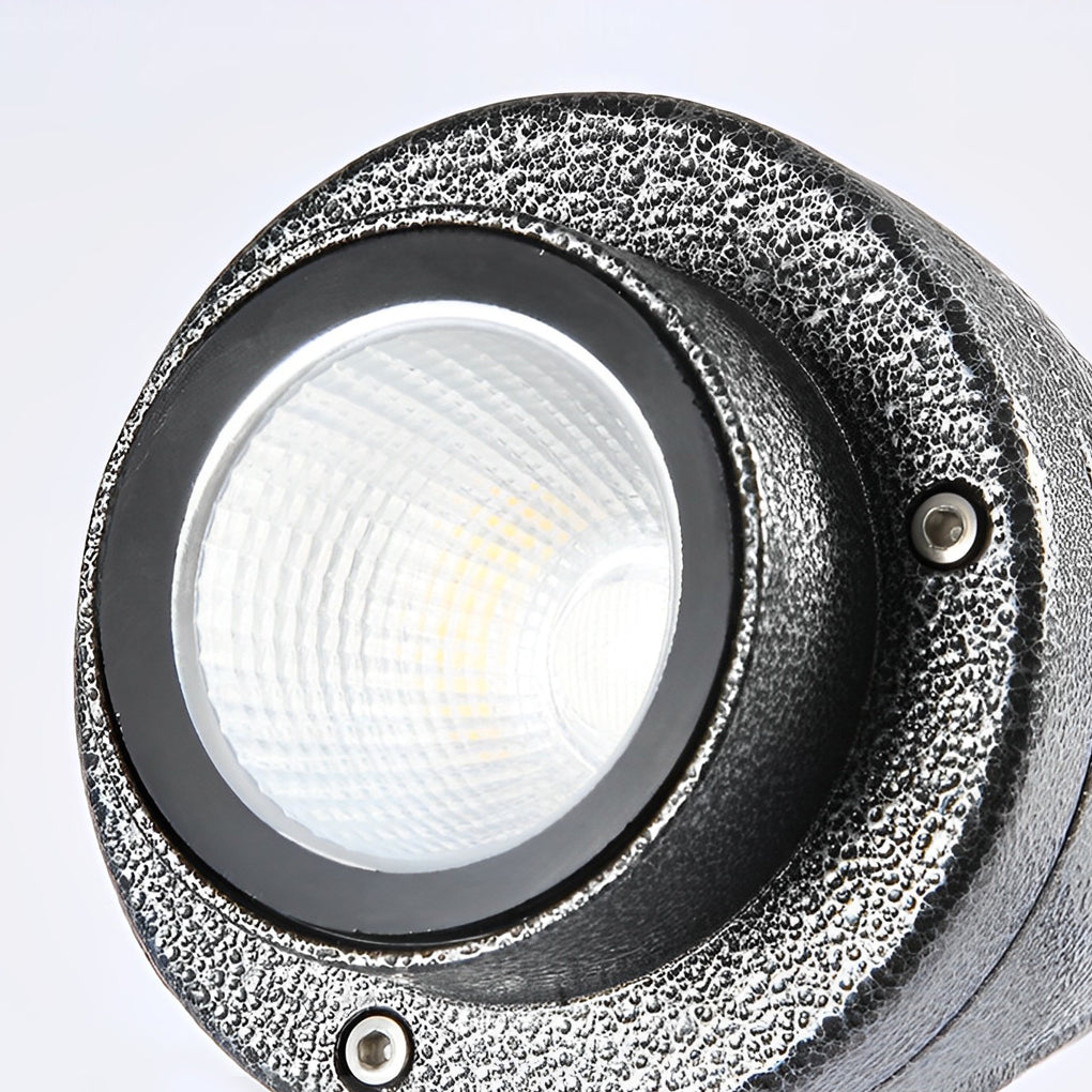 Round Waterproof LED Adjustable Modern Outdoor Spotlights Tree Spot Lights