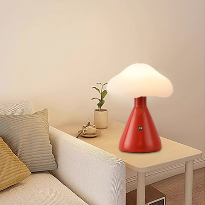 6.3 inch Metal Mushroom Cloud Table Lamp LED Ambient Lighting