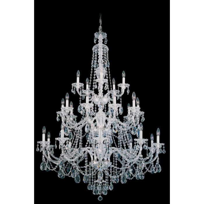 Sterling 25-Light Chandelier in Gold