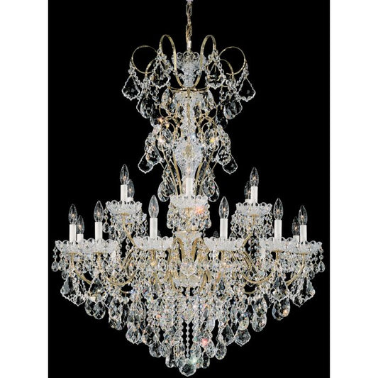 New Orleans 18-Light Chandelier in French Gold