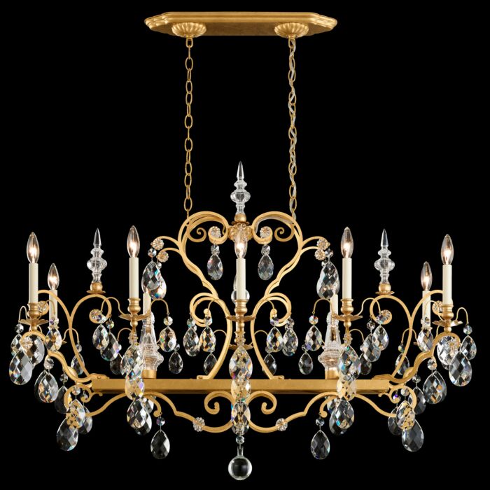 Renaissance 10-Light Chandelier in Heirloom Gold