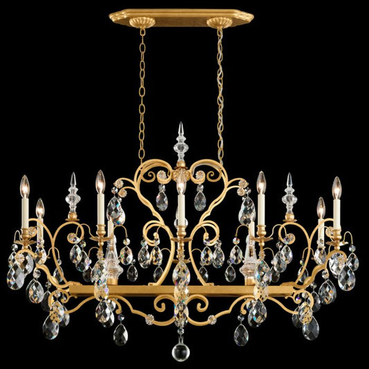 Renaissance 10-Light Chandelier in Heirloom Gold