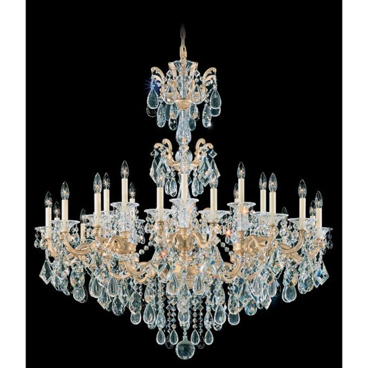 La Scala 24-Light Chandelier in Heirloom Gold