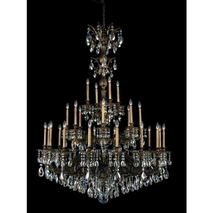 Milano 8-Light 2Chandelier in Etruscan Gold