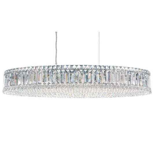 Plaza 16-Light Linear Pendant in Stainless Steel