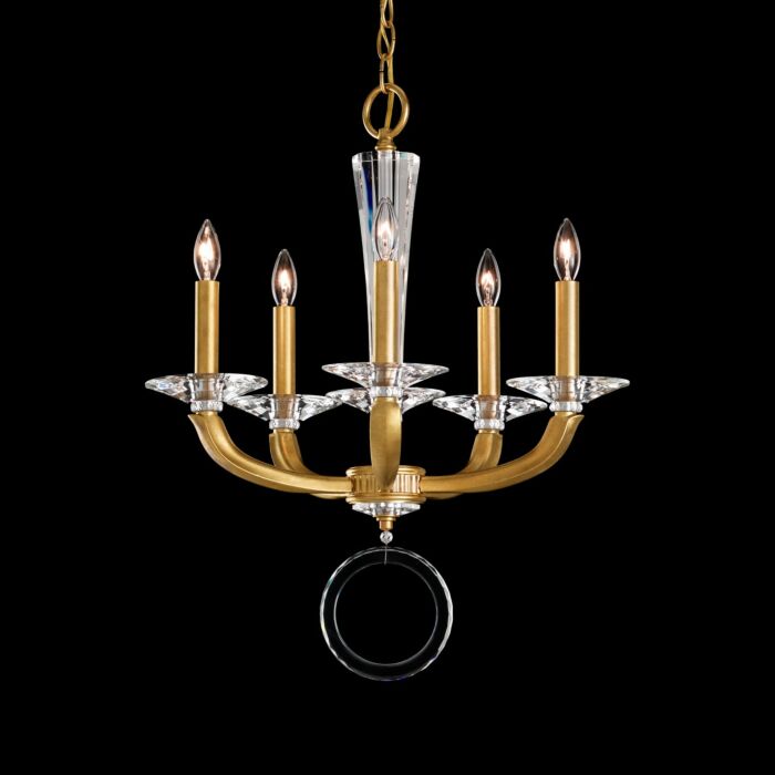 Emilea 5-Light Chandelier in Heirloom Bronze