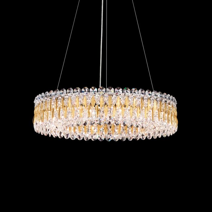 Sarella 12-Light Pendant in Stainless Steel