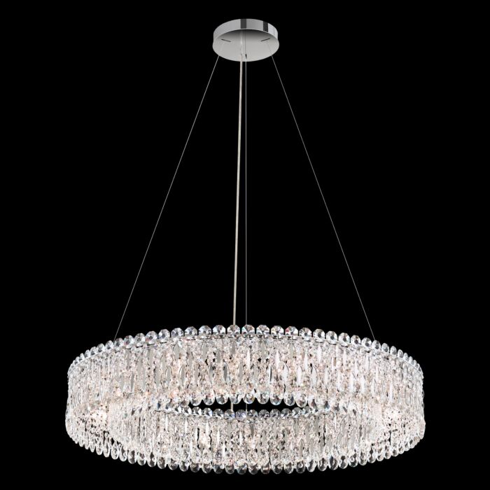 Sarella 18-Light Pendant in White