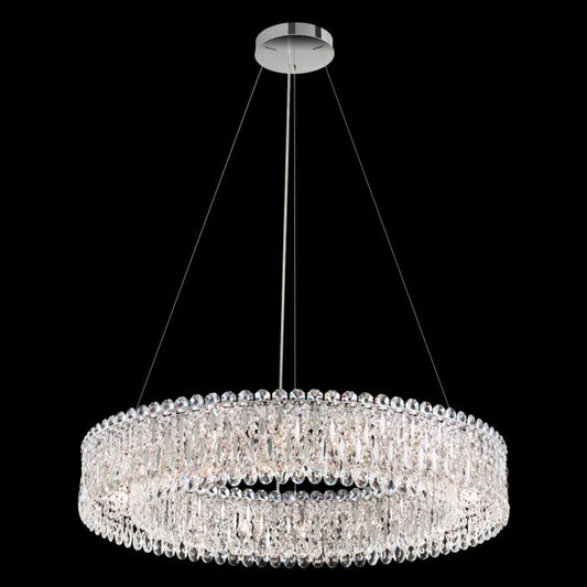 Sarella 18-Light Pendant in White