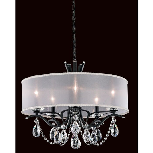 Vesca 5-Light Chandelier in Heirloom Gold