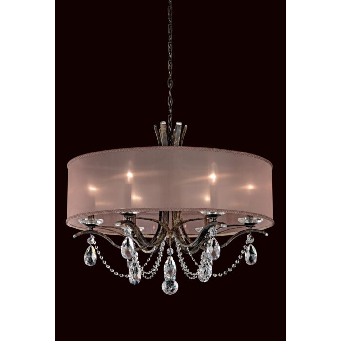 Vesca 6-Light Chandelier in White