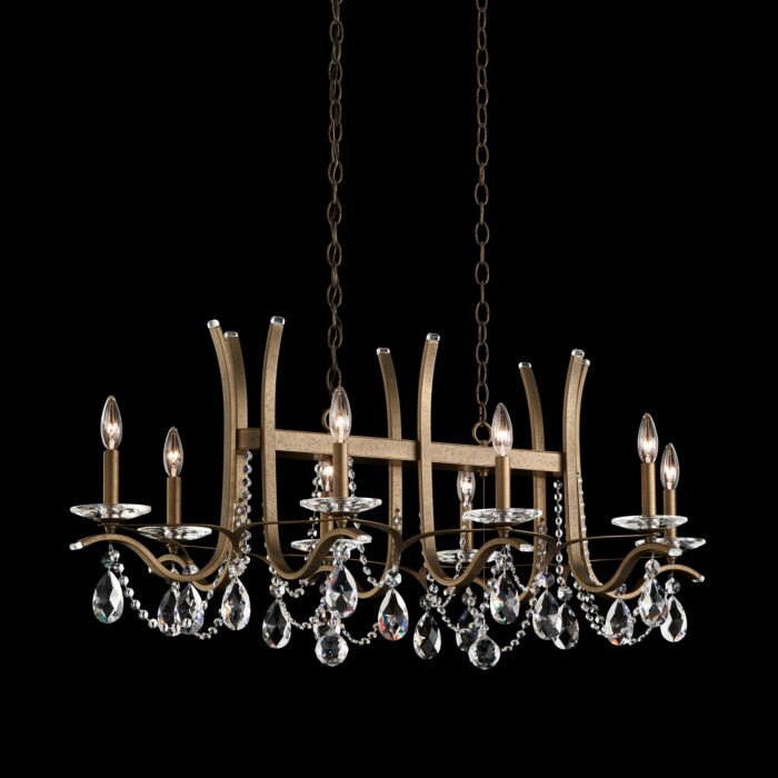 Vesca 8-Light Chandelier in White