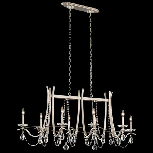 Vesca 8-Light Chandelier in White