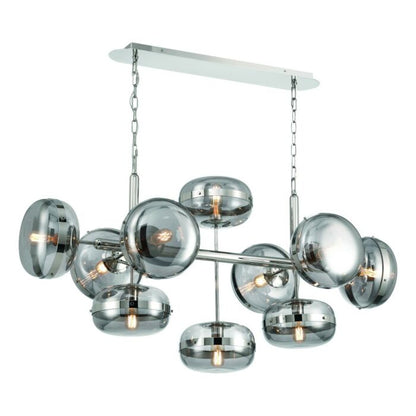 Nottingham 10-Light Chandelier in Nickel