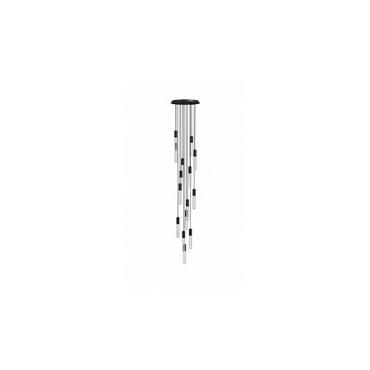 Strand 15-Light LED Pendant in Black