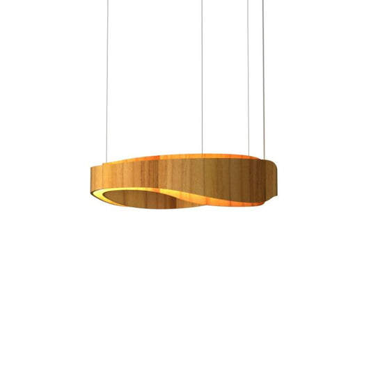 Horizon LED Pendant in Teak