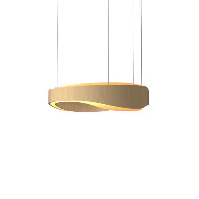 Horizon LED Pendant in Maple