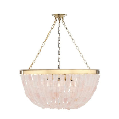 Flotsam 8-Light Pendant in Brass