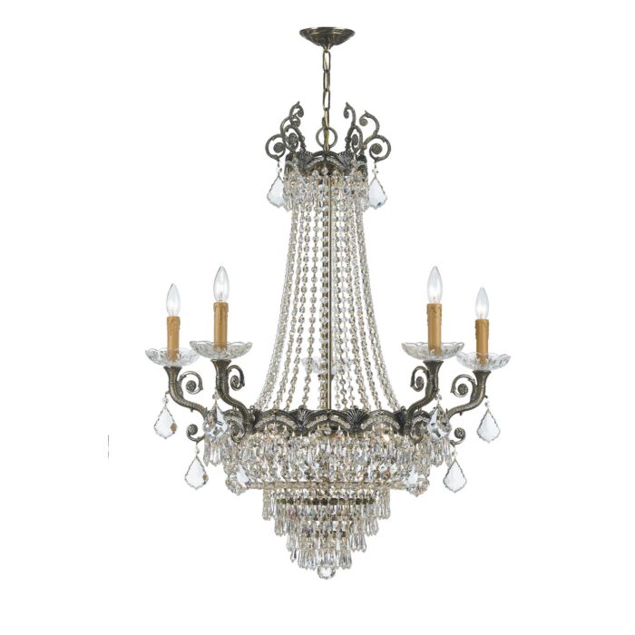 Majestic 5-Light Swarovski Elements Crystal Chandelier