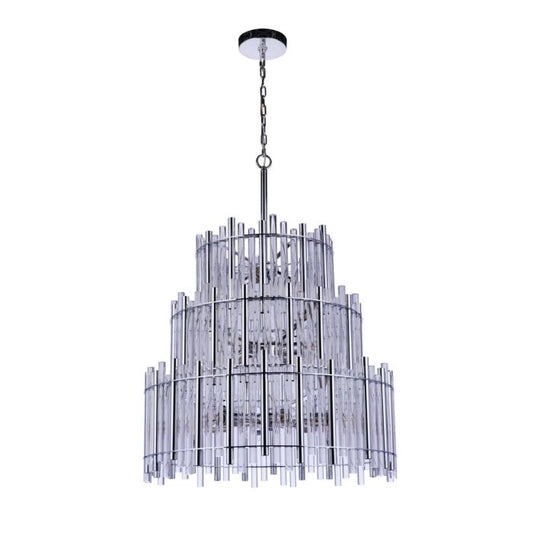 Reveal 13-Light Chandelier in Chrome