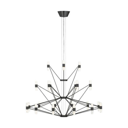 Lassell 42-Light LED Chandelier in Dark Bronze