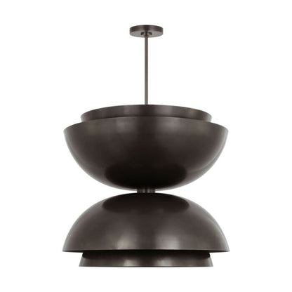 Shanti 2-Light LED Pendant in Dark Bronze