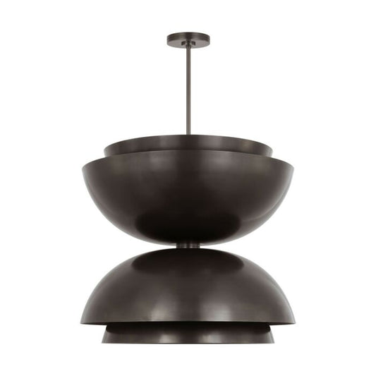 Shanti 2-Light LED Pendant in Dark Bronze