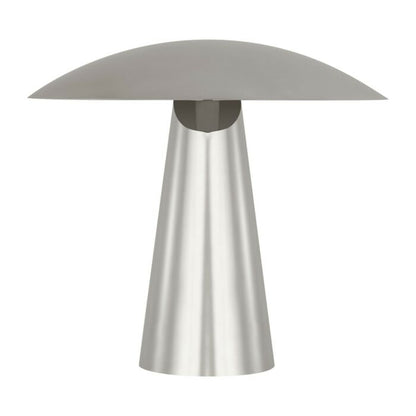 Aegis 1-Light LED Table Lamp in Polished Nickel