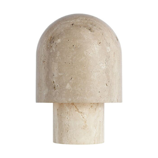 Kennett 1-Light LED Table Lamp in Natural Travertine