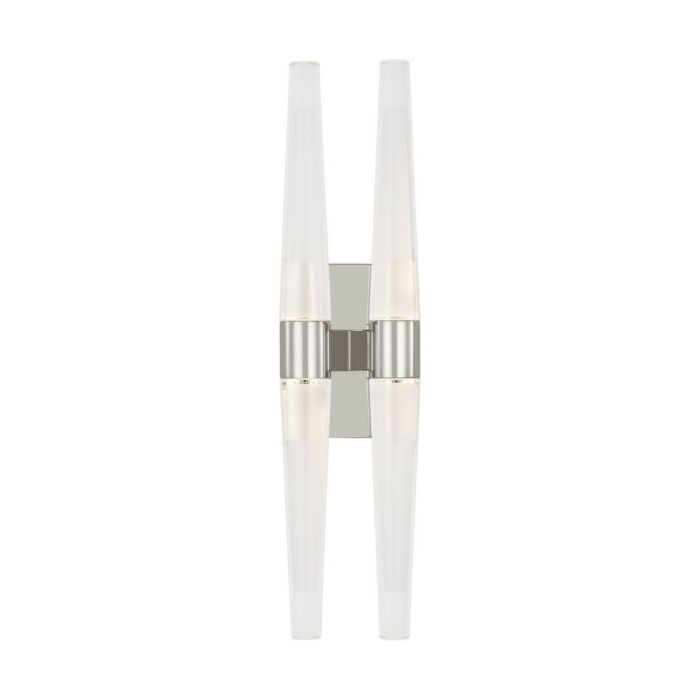 Lassell 4-Light LED Wall Sconce in Polished Nickel