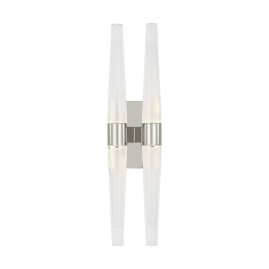 Lassell 4-Light LED Wall Sconce in Polished Nickel