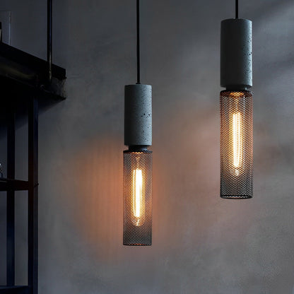 Creative Metal Meshed Black Industrial Style Pendant Lights Chandelier