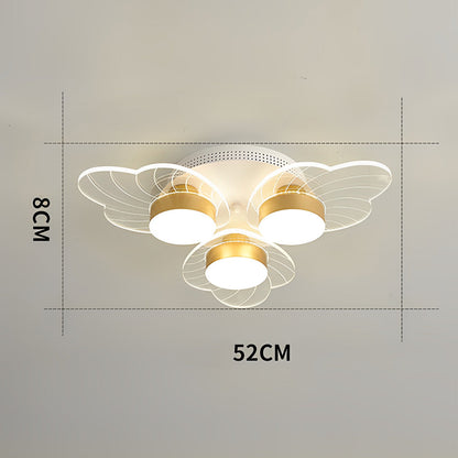 Acrylic Flower Design LED Nordic Ceiling Light Flush Mount Lighting