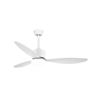 3 Blades Mute LED Dimmable with Remote Modern Ceiling Fans with Lights