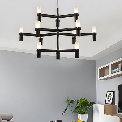 Creative Metal Special-Shaped Geometric LED Designer Nordic Chandelier