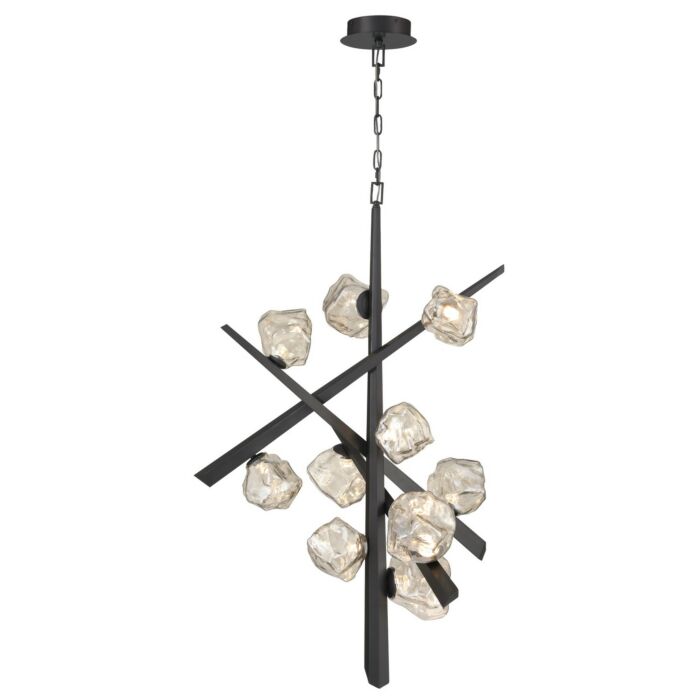 Thorah 10-Light LED Chandelier in Graphite