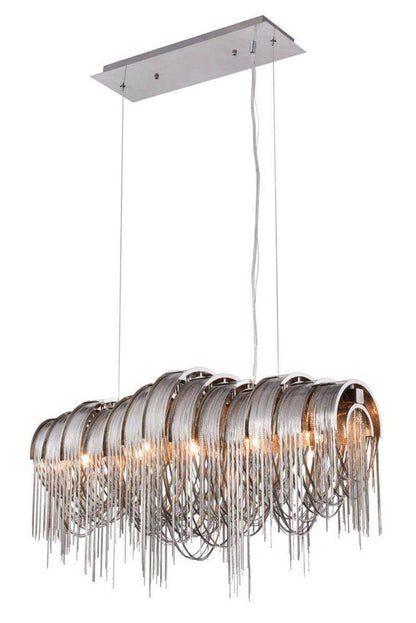 Cadena Chain Tassel Dining Room Chandelier