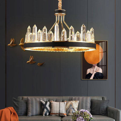 Villa Crystal Modern Chandelier