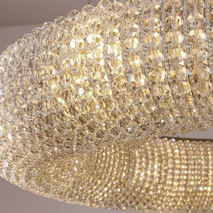 Bergamo Crystal Modern Chandelier