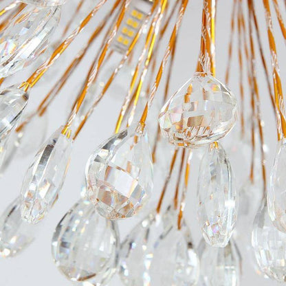 Vanci Crystal Dandelion Pendant Light Fixture