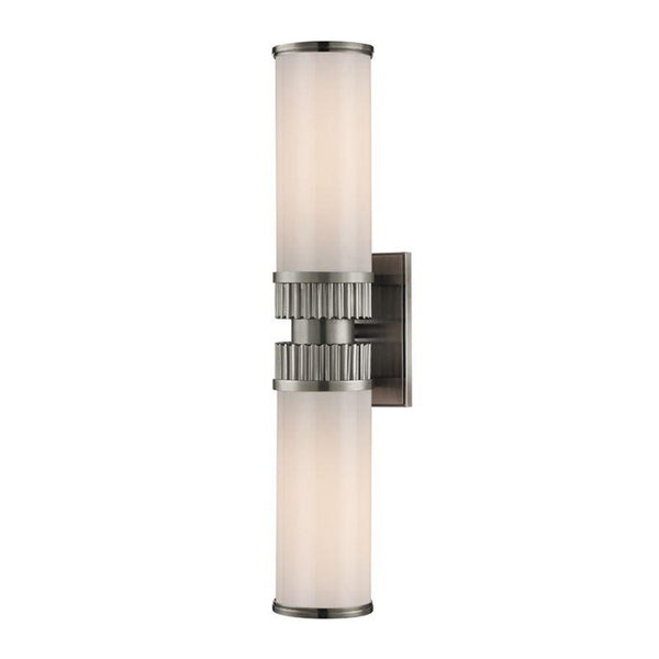 Bath Vanity Light, 2-Light, Nickel, 5.25"W (1562-AN 9L9HG)