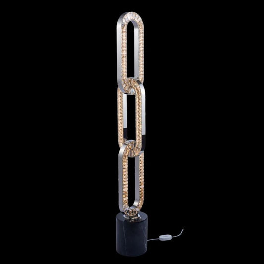 Catena LED Floor Lamp in Polished Chrome