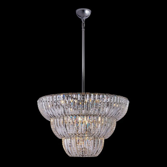 Fontana 15-Light 1Pendant in Chrome