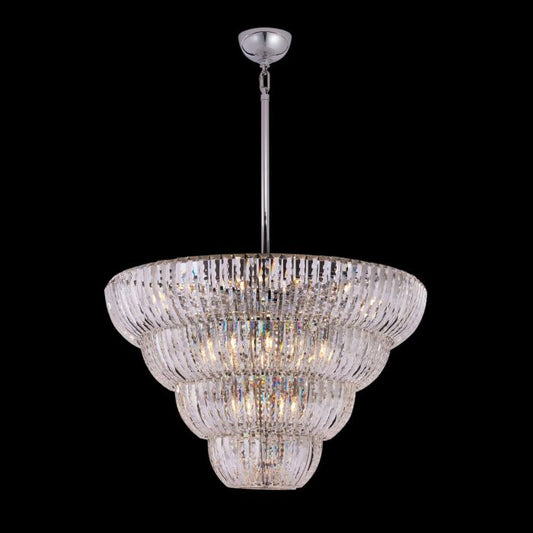 Fontana 30-Light Pendant in Chrome